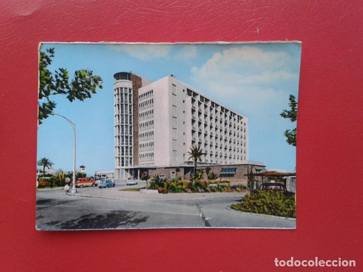 Postales: ANTIGUA TARJETA POSTAL , N&ordm; 2 COSTA DEL SOL TORREMOLINOS HOTEL PEZ ESPADA