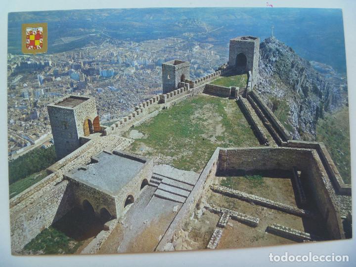 Postales: POSTAL DE JAEN : CASTILLO DE SANTA CATALINA, VISTA DESDE LA TORRE DEL HOMENAJE