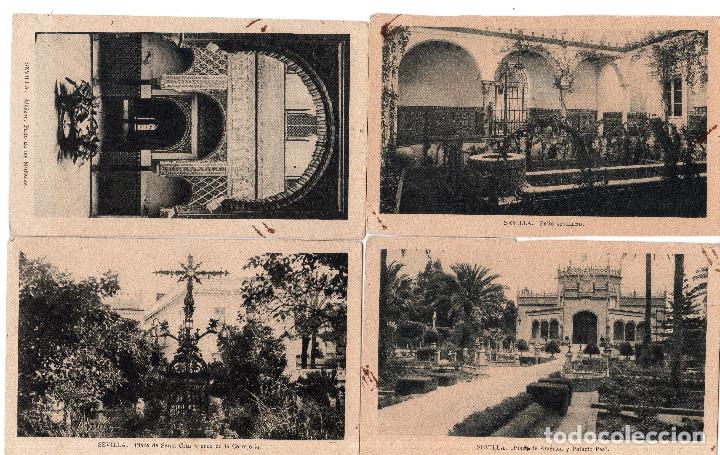 Postales: LOTE DE 4 POSTALES DE SEVILLA. - Foto 1