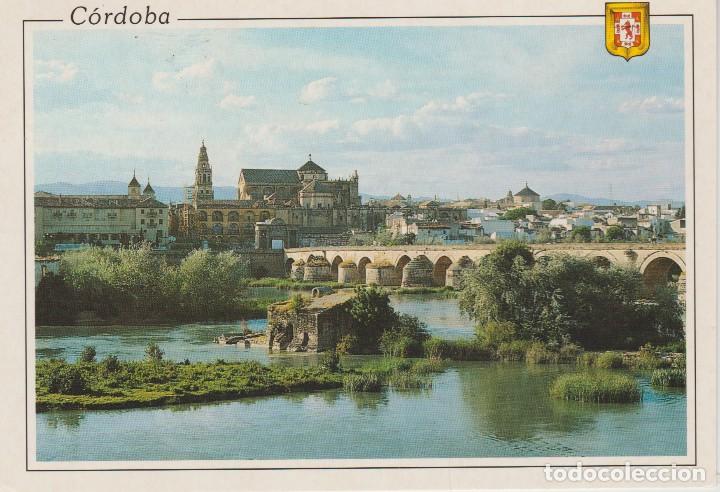 Postales: (8003) CORDOBA. PUENTE ROMANO Y MEZQUITA