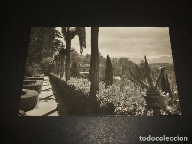 Postales: GRANADA JARDINES DE LA TORRE DE LA VELA - Foto 1