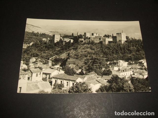 Postales: GRANADA VISTA GENERAL DE LA ALHAMBRA - Foto 1