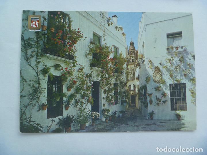 Postales: POSTAL DE CORDOBA : CALLEJA Y PLAZA DE LAS FLORES  . A&Ntilde;OS 60