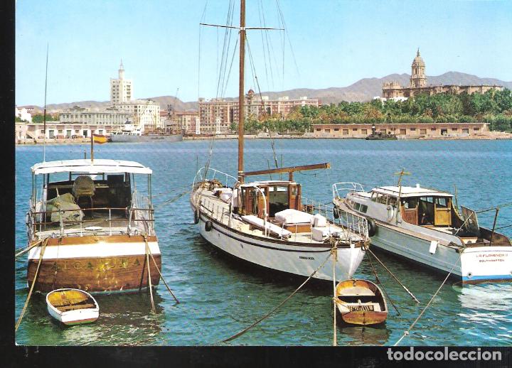 Postales: D&aacute;rsena del Puerto. M&aacute;laga. - Foto 1