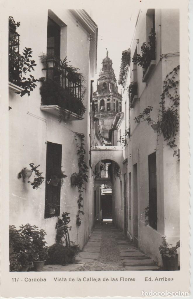 Postales: (117) CORDOBA. VISTA DE LA CALLEJA DE LAS FLORES