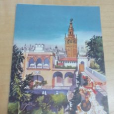Cartes Postales: POSTAL SEVILLA LA GIRALDA DESDE LOS REALES ALCÁZARES Nº 10 P. ESPERON. Lote 130185771