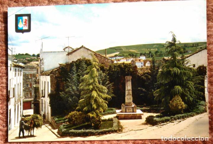 Postales: VILLANUEVA DEL ARZOBISPO - JAEN - MONUMENTO A D. JOSE BUENO