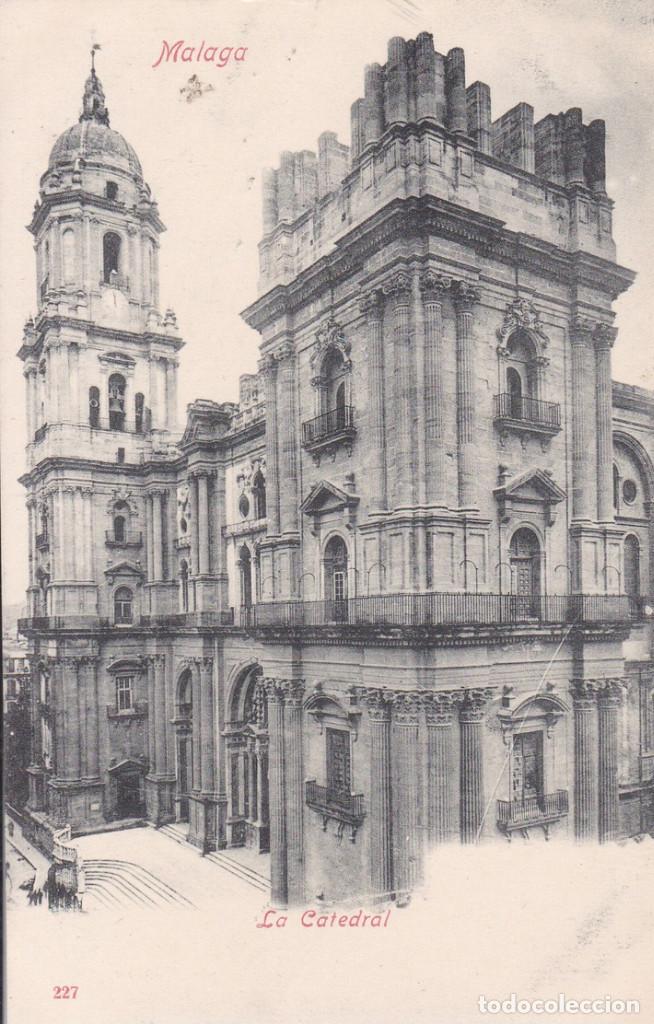 Postkarten: Malaga - La Catedral - No figura editor - Reverso sin dividir - No circulada