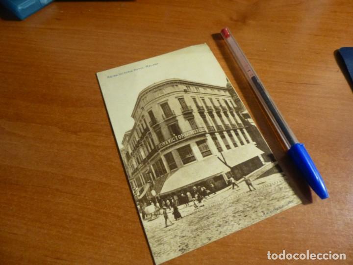 Postales: reina victoria hotel, malaga, lit. alcala - malaga, 14 x 9 cm. sin circular