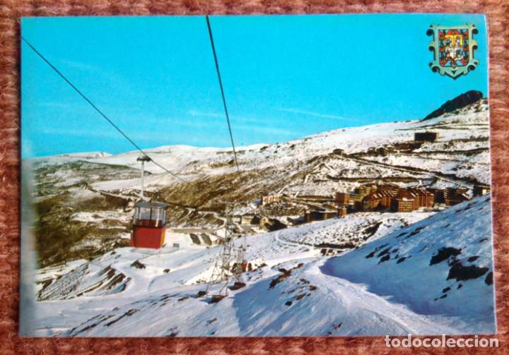 Postales: sierra nevada - telecabina