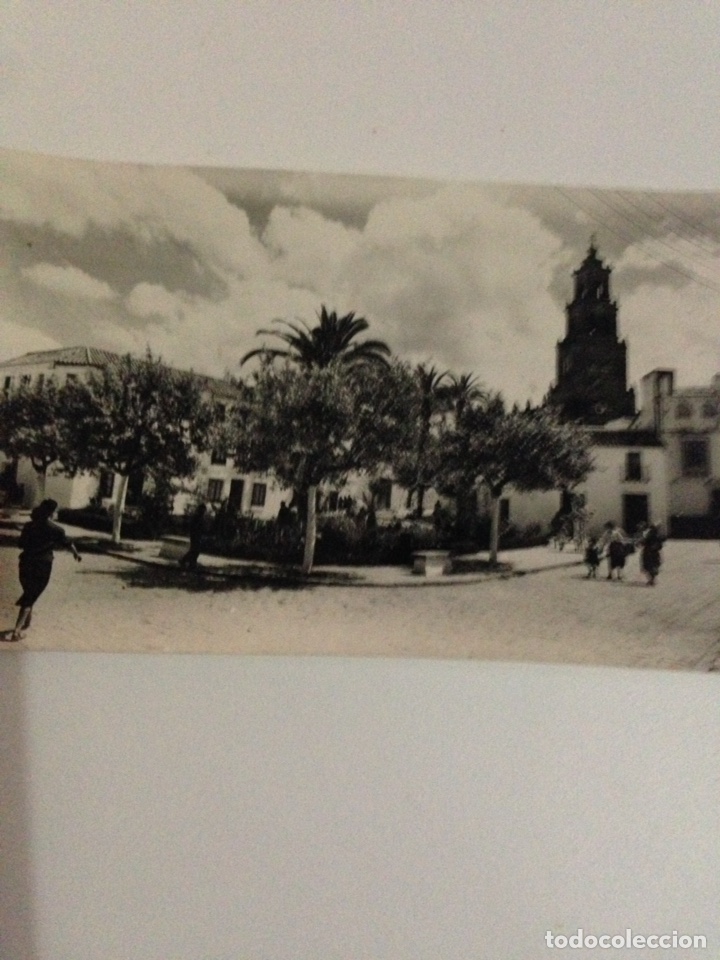 Postcards: Postal antigua,21-utrera,plaza de enrique de la cuadra.