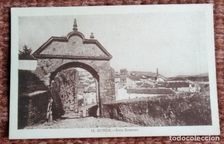 Postales: RONDA - ARCO ROMANO - ED. ROISIN