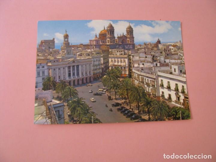 Postales: POSTAL DE CADIZ. PLAZA DE SAN JUAN DE DIOS. ED. GARCIA GARRABELLA. ESCRITA.