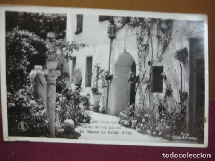 Postales: POSTAL 3219 CORDOBA UNO DE LOS PATIOS DEL MUSEO DE BELLAS ARTES. FOTO LUIS R. ALONSO.ED. UNIQUE.