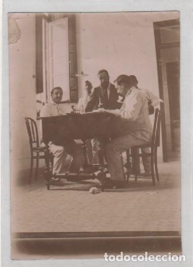 Postales: Fotograf&iacute;a 12,50 x 8,50 cm M&aacute;laga Hospital de la Misericordia 1909 militares ?