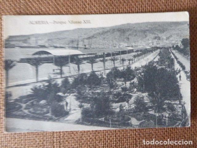 Postales: ALMERIA.  PARQUE ALFONSO XIII. ED. V&Aacute;ZQUEZ.