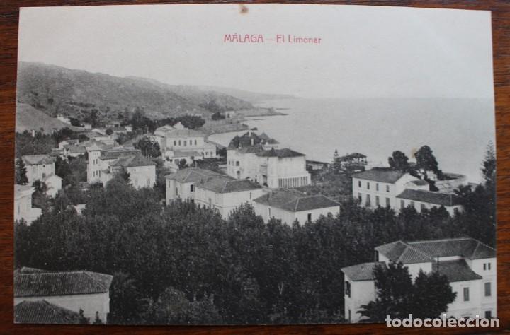 Postales: POSTAL- MALAGA -EL LIMONAR - A&Ntilde;OS 20