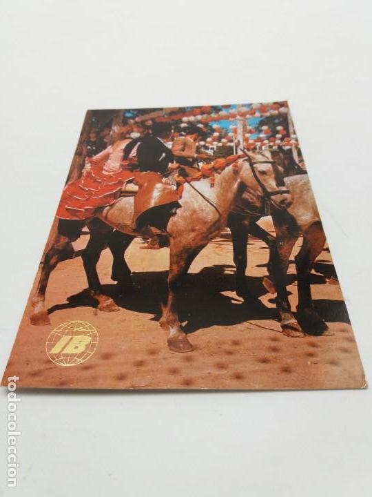 Postales: Postal de la Feria de Sevilla - colecci&oacute;n Iberia