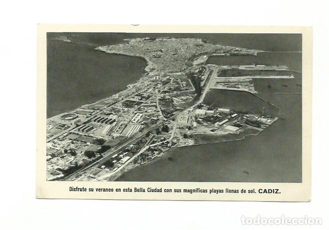 Postales: Cadiz postal publicitaria a&ntilde;os 50