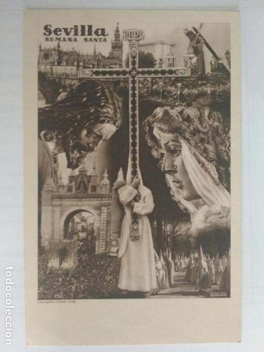 Postales: POSTAL SEVILLA.SEMANA SANTA, SIN CIRCULAR, HUECOGRABADO FOURNIER