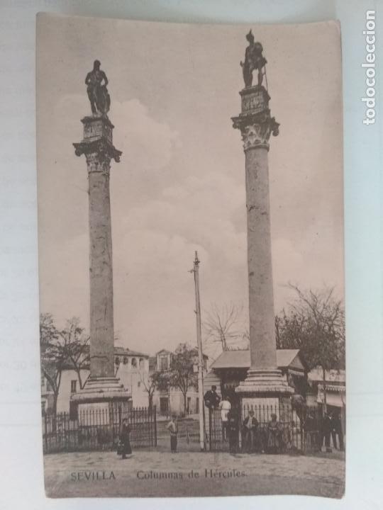 Postales: POSTAL SEVILLA.COLUMNAS DE HERCULES, SIN CIRCULAR