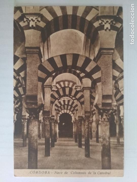 Postales: POSTAL CORDOBA, NAVE DE COLUMNAS DE LA CATEDRAL, SIN CIRCULAR