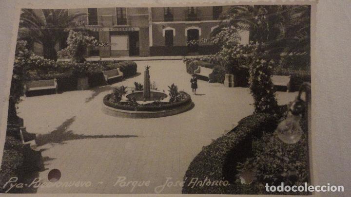 Postales: ANTIGUA POSTAL.PARQUE JOSE ANTONIO.PE&Ntilde;ARROYA PUEBLONUEVO.CORDOBA.A&Ntilde;OS 50