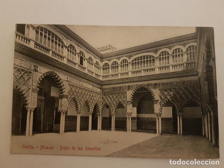 Postales: SEVILLA PATIO DE DONCELLAS - Foto 1