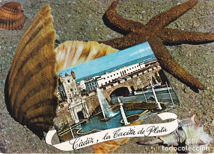 Postales: cadiz, puerta de tierra