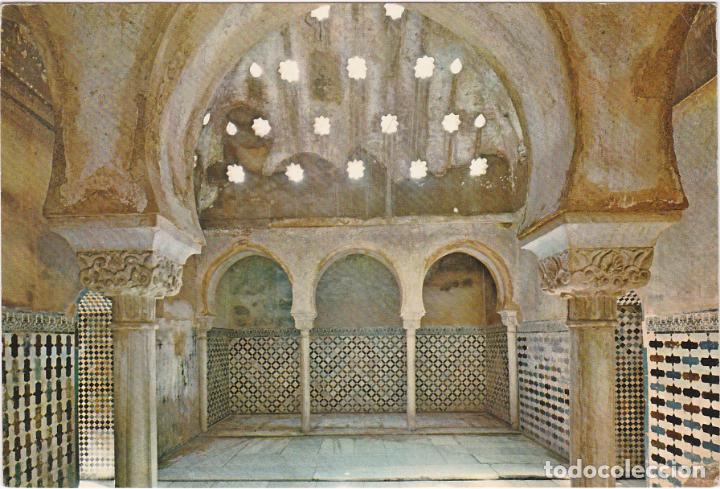 Postales: granada, alhambra, sala de los ba&ntilde;os - Foto 1