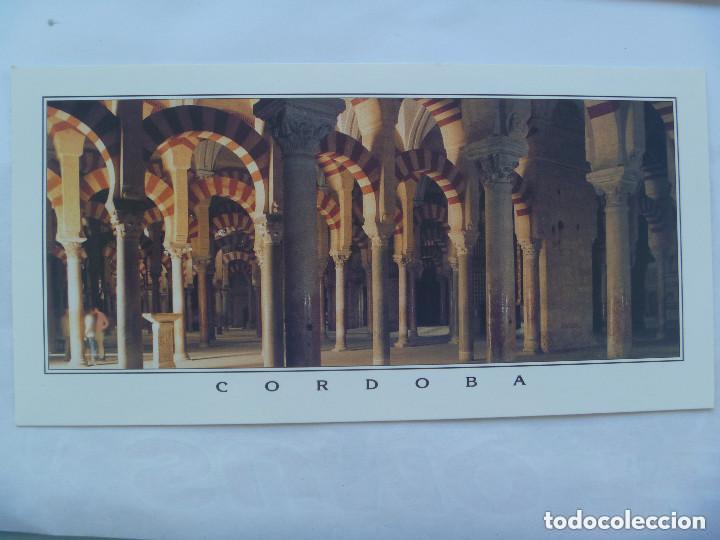 Postales: POSTAL DE CORDOBA : COLUMNAS DE LA MEZQUITA .. 10,5 X 21 CM
