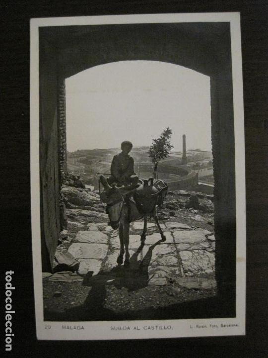 Postales: MALAGA - SUBIDA AL CASTILLO - 29 - ROISIN - (53.505)