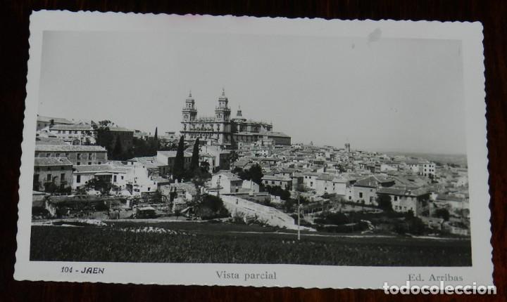 Postales: FOTO POSTAL DE JAEN. VISTA PARCIAL. ED. ARRIBAS N&ordm; 104. NO CIRCULADA.