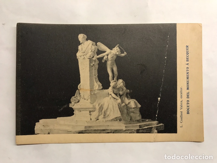 Sevilla Postal Monumento A Becquer L Coullau Comprar Postales De Andalucia En Todocoleccion