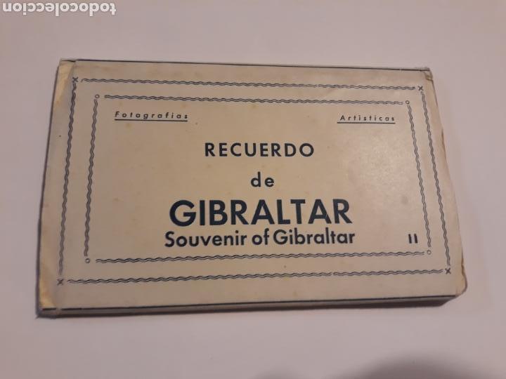 Postales: &Aacute;lbum libro acorde&oacute;n 10 postales recuerdo de Gibraltar ediciones Arribas