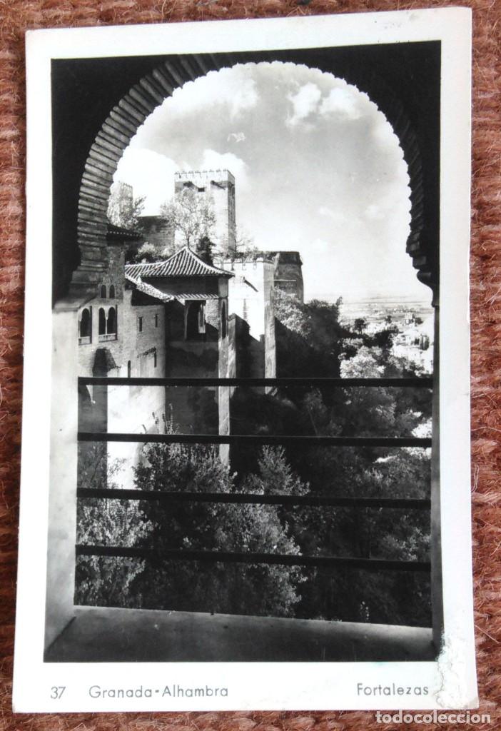 Postales: GRANADA - ALHAMBRA - EDITOR FORTALEZAS - Foto 1