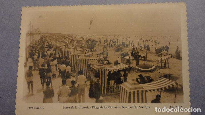 Postales: ANTIGUA POSTAL.PLAYA DE LA VICTORIA.CADIZ.AISA N&ordm; 259