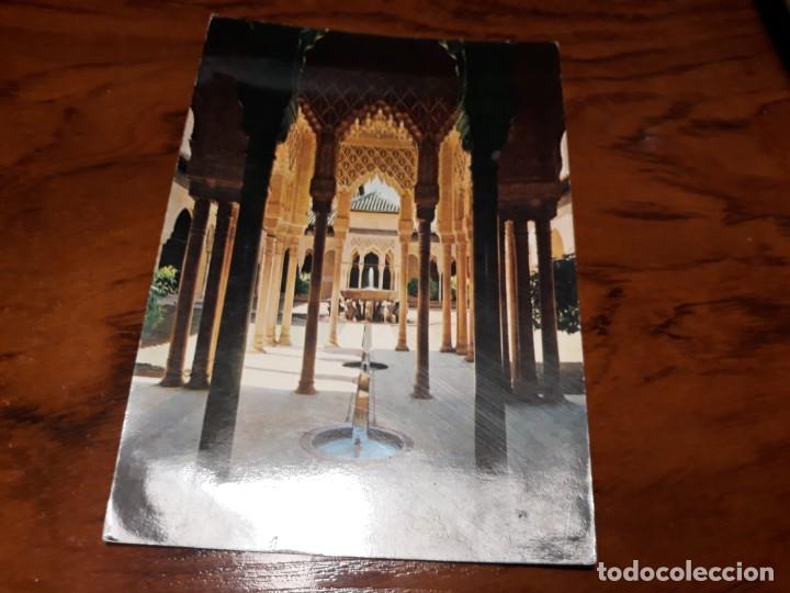 Postales: GRANADA  ALHAMBRA PATIO DE LOS LEONES - Foto 1