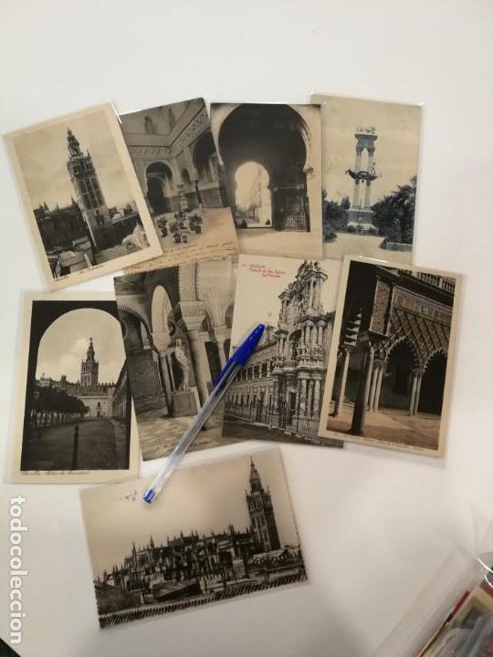 Postales: LOTE 21 POSTALES DE SEVILLA - Foto 1