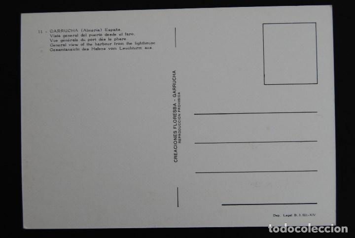 Postales: tarjeta postal Garrucha (Almer&iacute;a) - Foto 2
