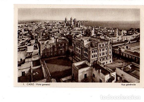 Postcards: TARJETA POSTAL DE CADIZ. VISTA GENERAL. L. ROISIN, FOT.