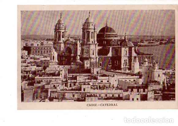 Postcards: TARJETA POSTAL DE CADIZ. CATEDRAL.