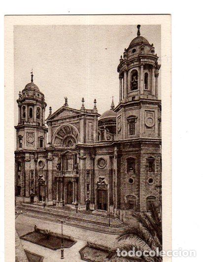 Postcards: TARJETA POSTAL DE CADIZ N&ordm; 115. CATEDRAL. L. ROISIN, FOT.