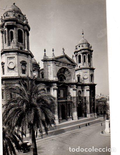 Cartoline: TARJETA POSTAL FOTOGRAFICA DE CADIZ N&ordm; 1. CATEDRAL.