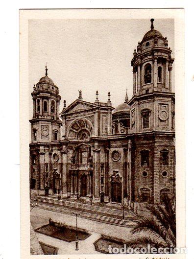 Cartoline: TARJETA POSTAL DE CADIZ. CATEDRAL.