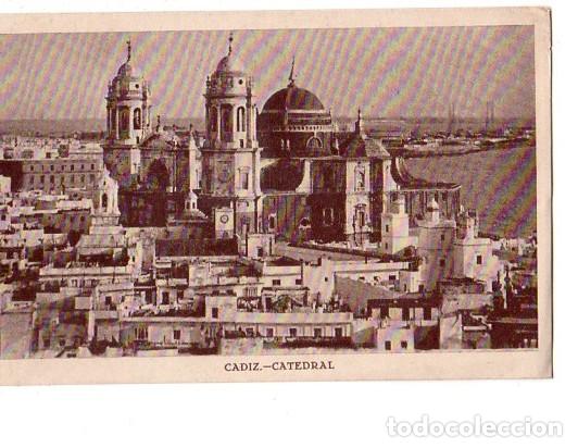 Cartoline: TARJETA POSTAL DE CADIZ. CATEDRAL.