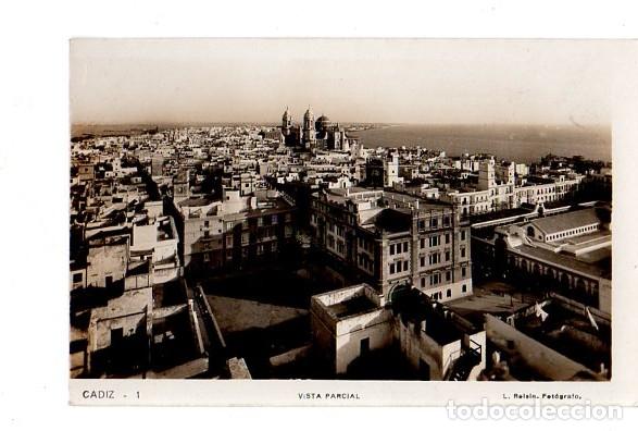 Cartoline: TARJETA POSTAL DE CADIZ. VISTA PARCIAL. L. ROISIN, FOT.