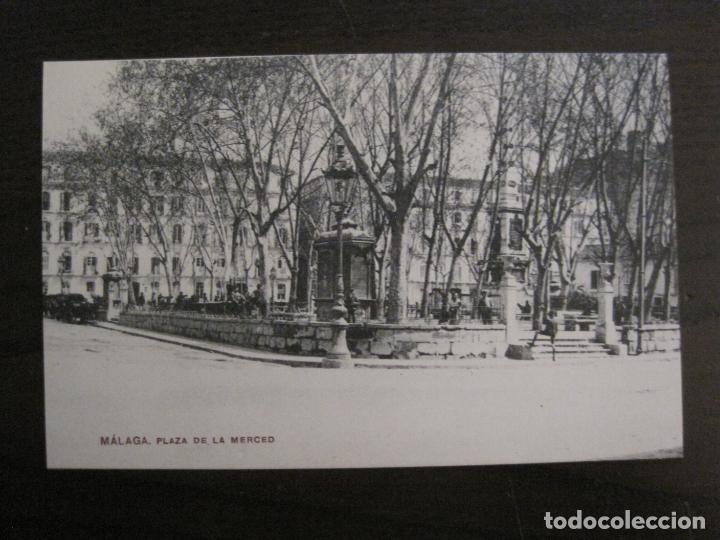 Postales: MALAGA - PLAZA DE LA MERCED -POSTAL ANTIGUA-(54.048)