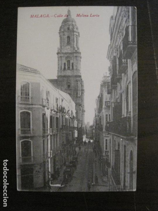 Postales: MALAGA - CALLE DE MOLINA LARIO - ED&middot; RAFAEL TOVAL -POSTAL ANTIGUA-(54.051)