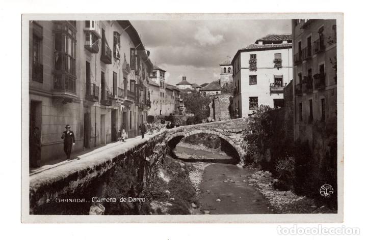 Postales: GRANADA.-  CARRERA DE DARRO - Foto 1